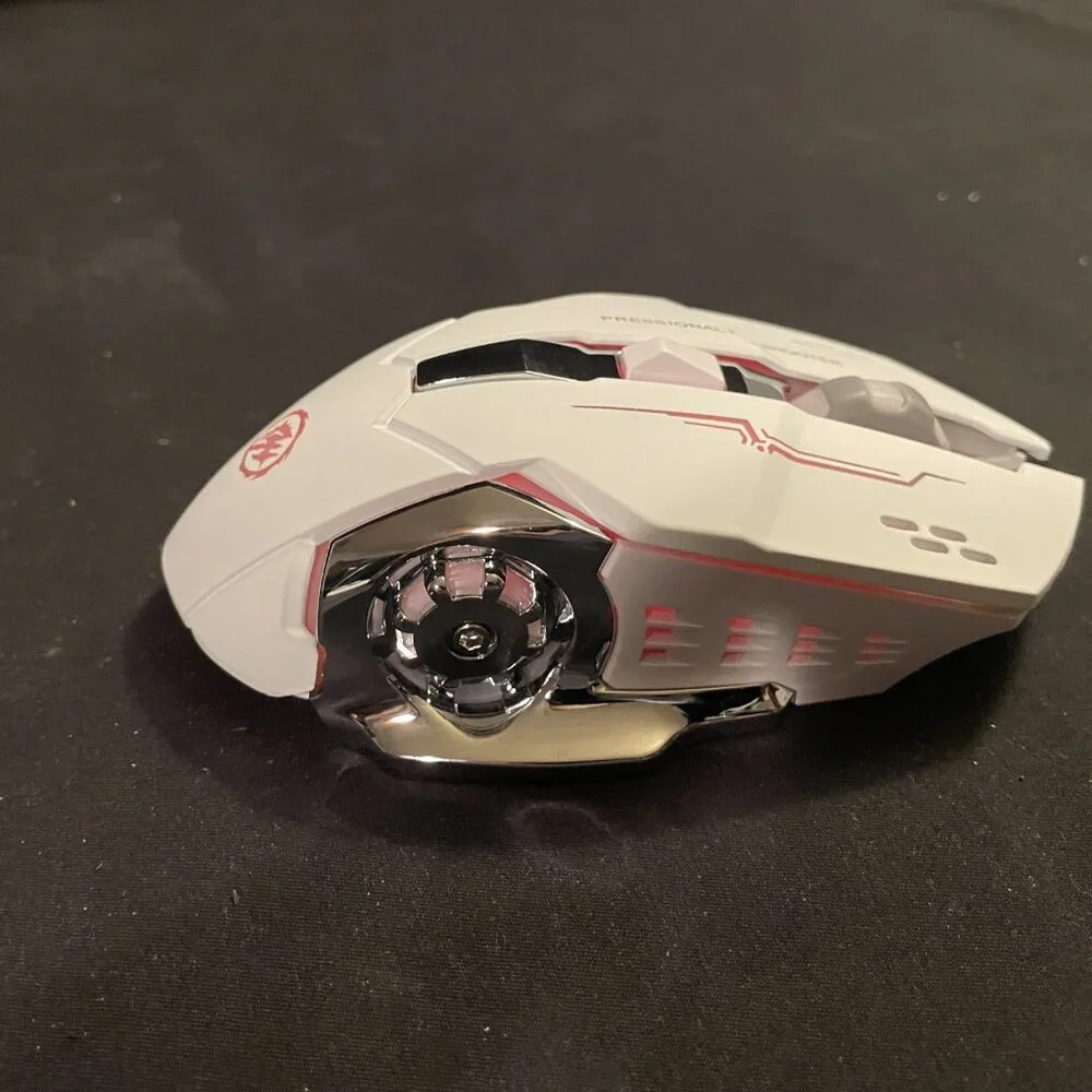 White RGB Gaming Mouse